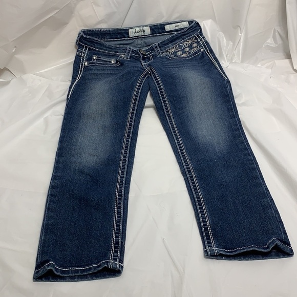 WOMEN’S Daytrip Aries Blue Straight Leg Jeans Size 26 - Picture 2 of 10